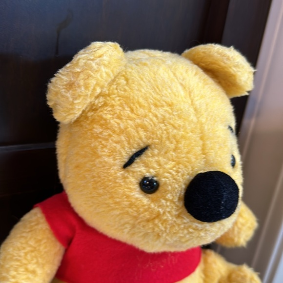 Vintage 1970s Sears Walt Disney Plush Stuffie Winnie The Pooh by GUND authentic - Picture 5 of 15